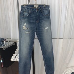 CURRENT/ELLIOTT dark mom jean